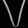 Al por mayor Crystal Rhinestone Trimming Plastic White Beaded Trim para la ropa